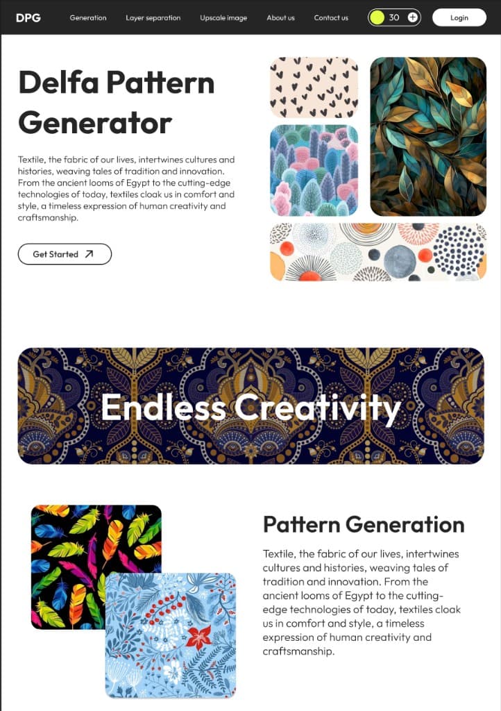Delfa Pattern Generator